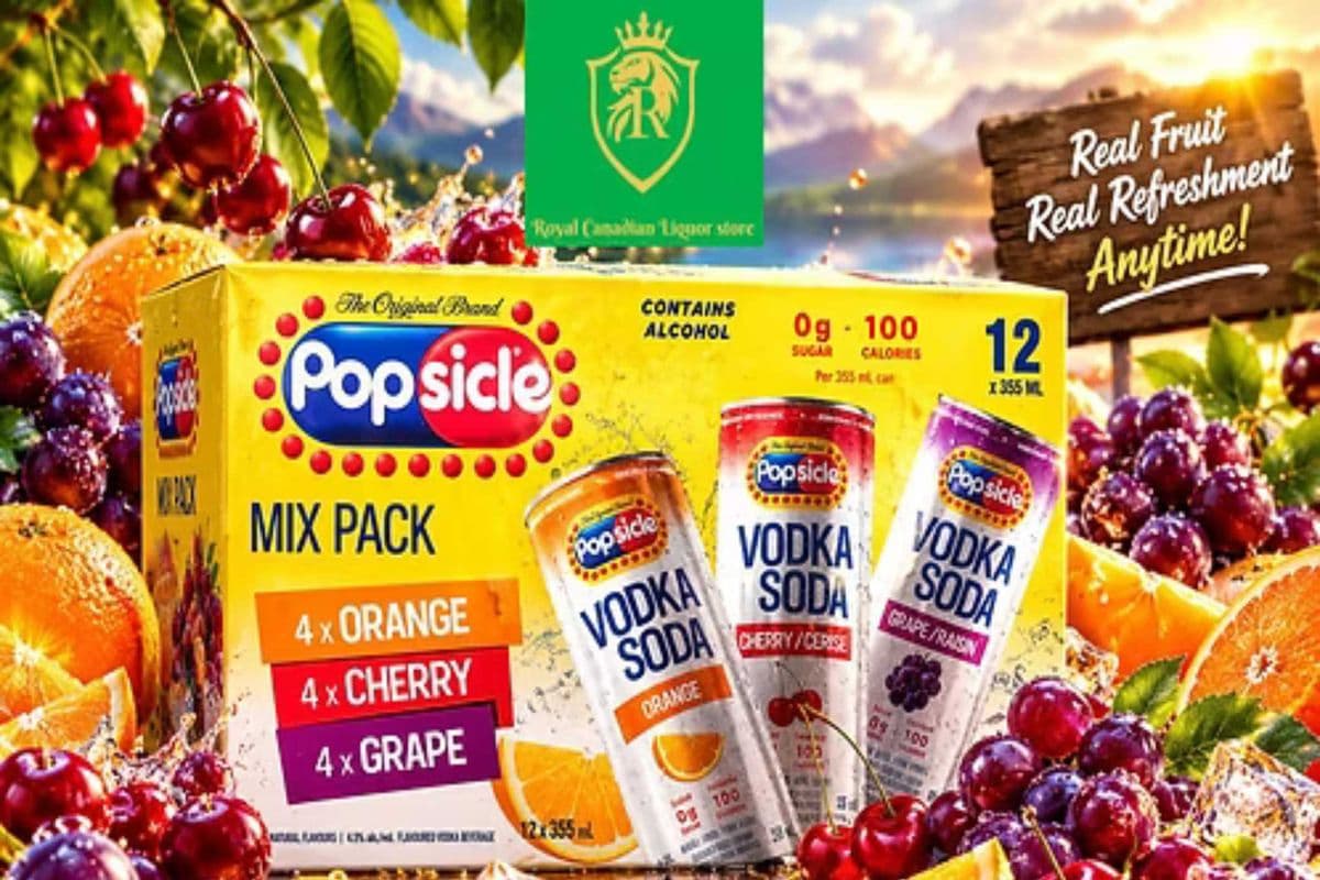 POPSICLE VODKA SODA MIX (12 x 355ML)