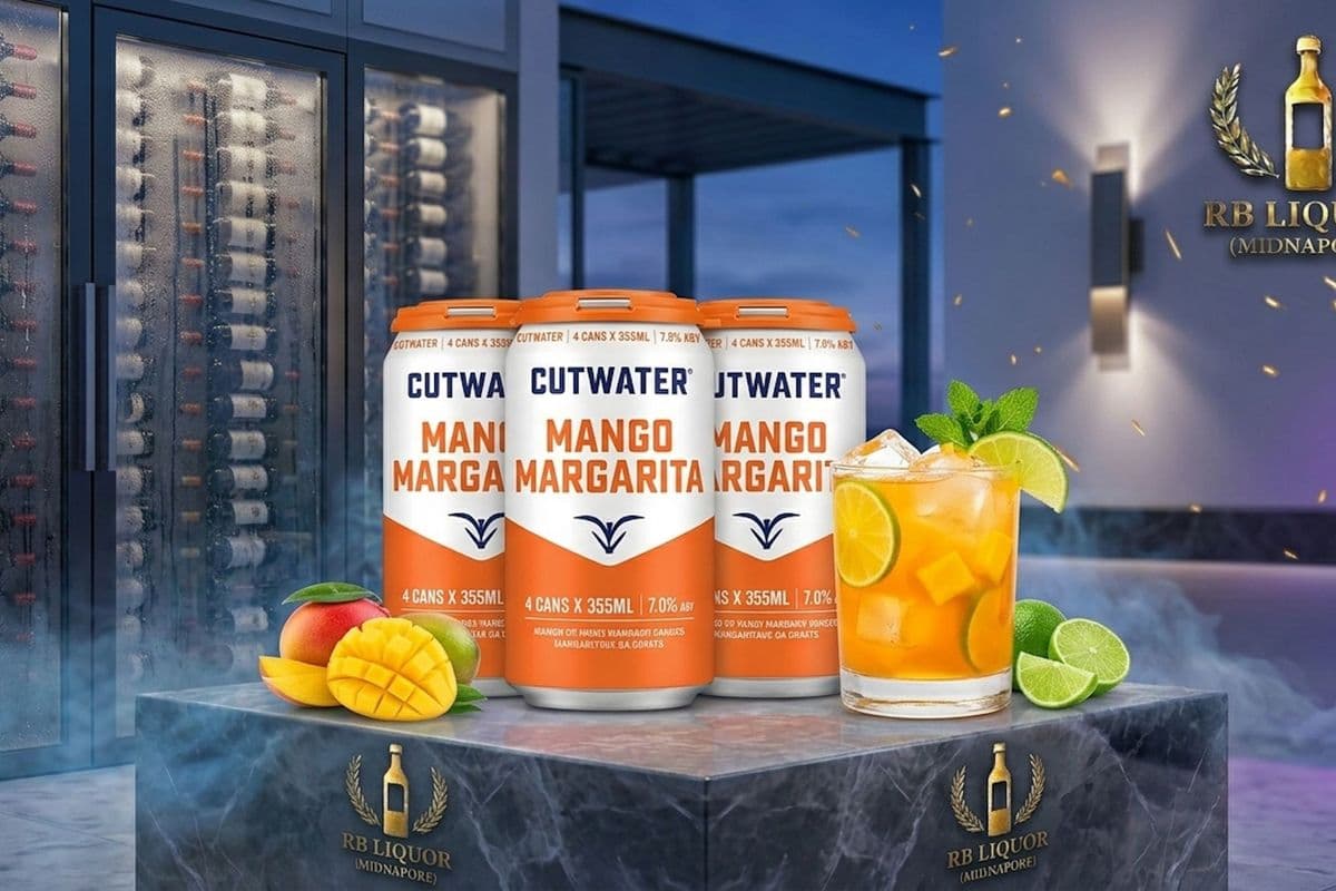 CUT WATER MANGO MARGARITA 4PK (4 CANS X 355ML) 7.0% ABV (4 x 355 mL)