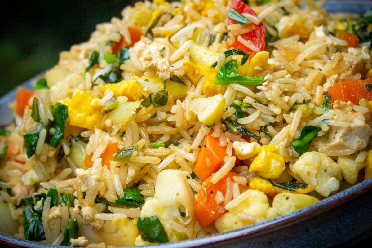 o FRIED RICE - VEGETABLES