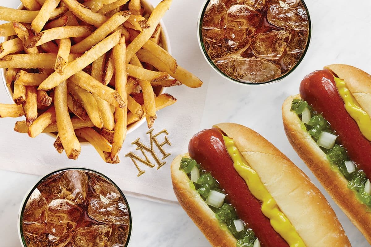 Hot Dog Combo for 2 (Large Fries, Two Hot Dogs, Two Beverages)