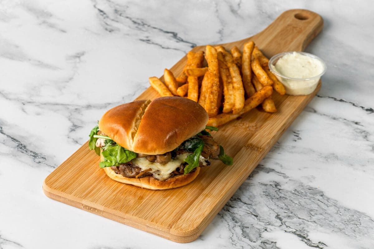 BOGO - Zest Mushroom Burger with Fries