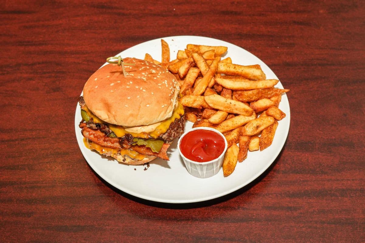 Flamethrower Smash Burger