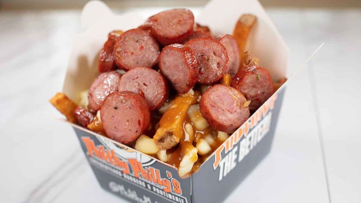 Italian Spicy Sausage Poutine