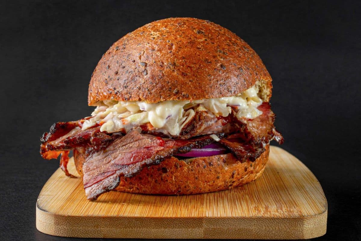 KFS Low Carb Smoked Brisket Sandwich (5 oz sliced)