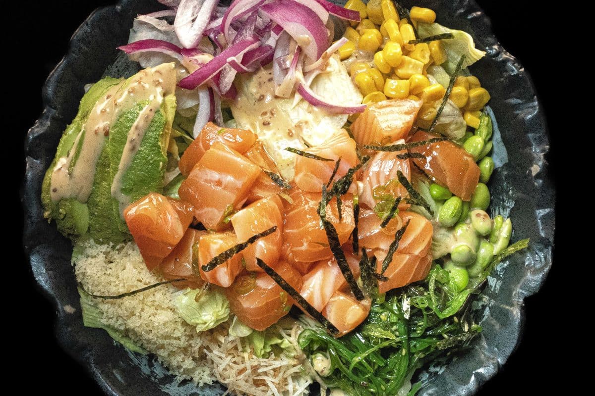 1013. Salmon Poke Bowl