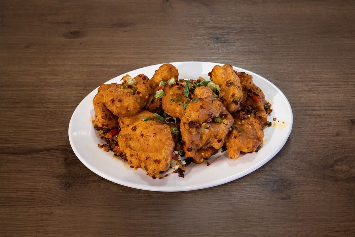 Deep Fried Pepper Basa Fish