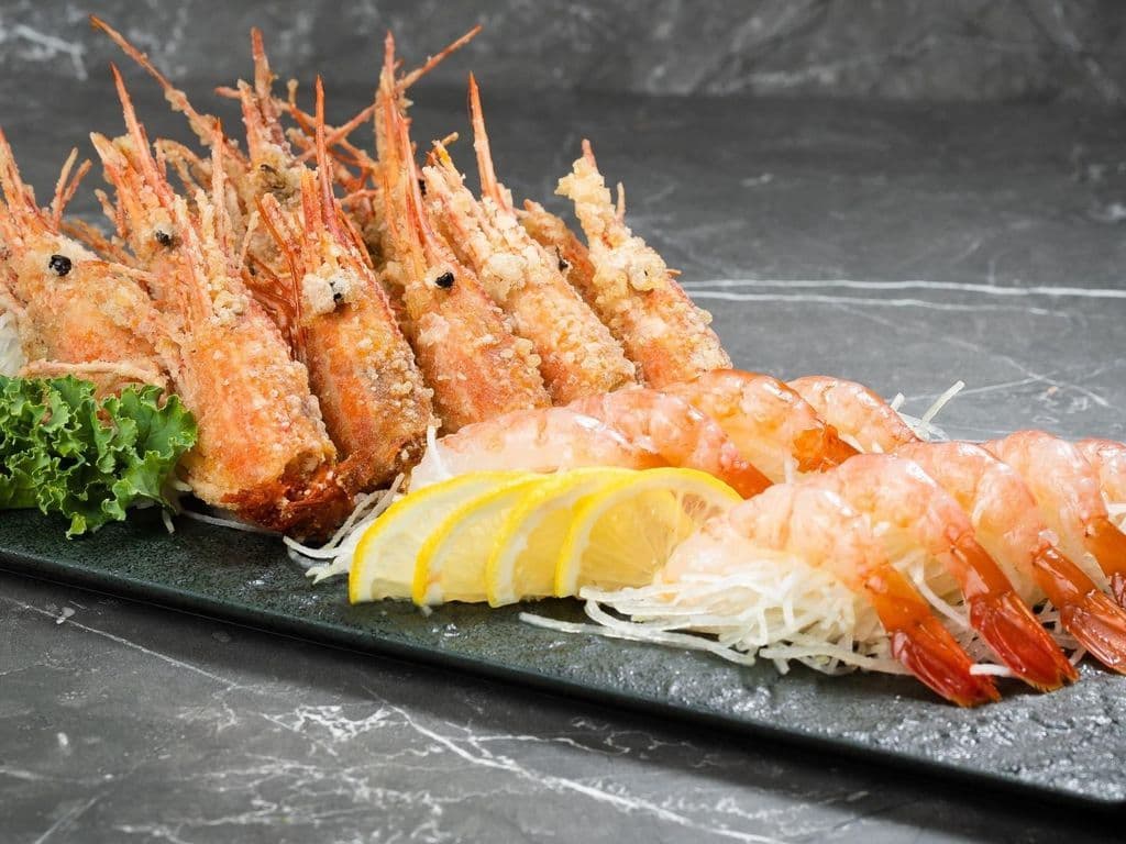 Amaebi Sashimi