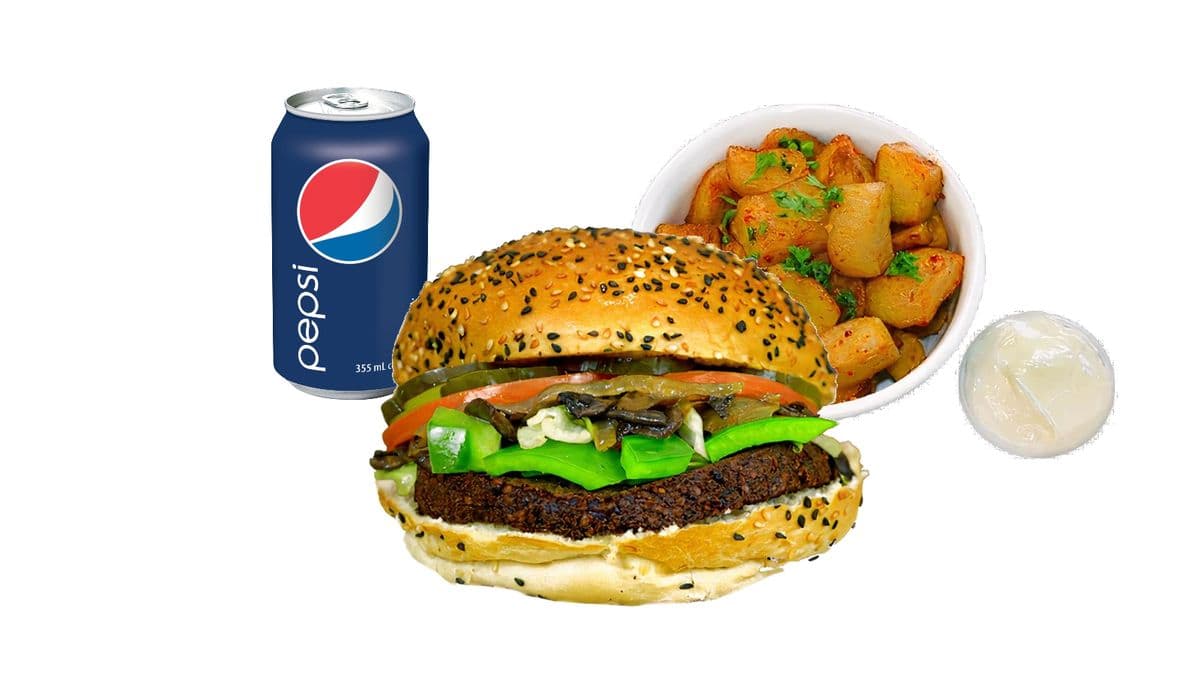  Le Burger Falafel Deluxe TRIO