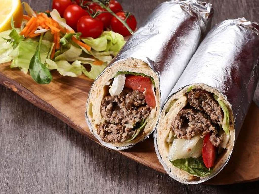 Koobideh Wrap ساندویچ کباب کوبیده