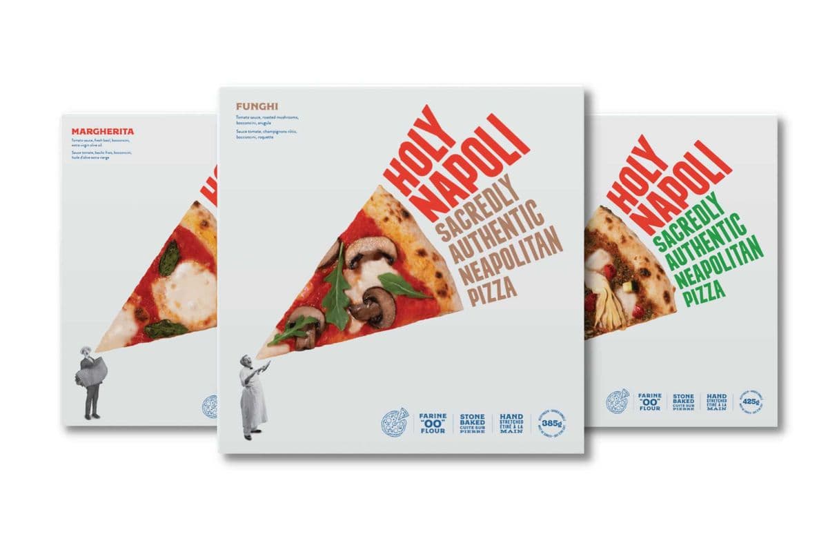 Holy Napoli Frozen Pizzas (350g / 10")