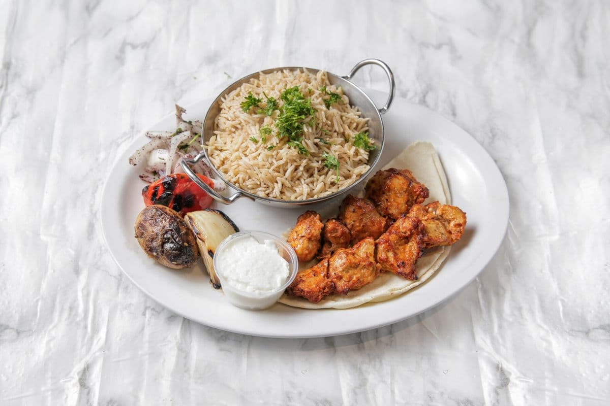 Full Shish Tawouk Platter