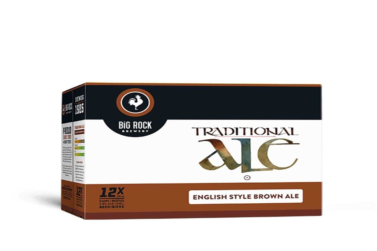 Big Rock Traditional Ale 12x355ml (12 x 355ml)