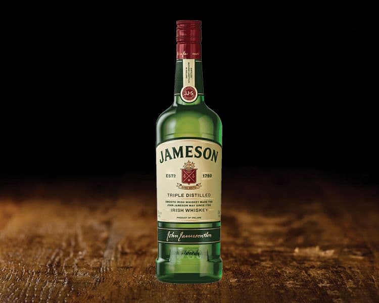 Jameson Irish Whiskey Bottle 