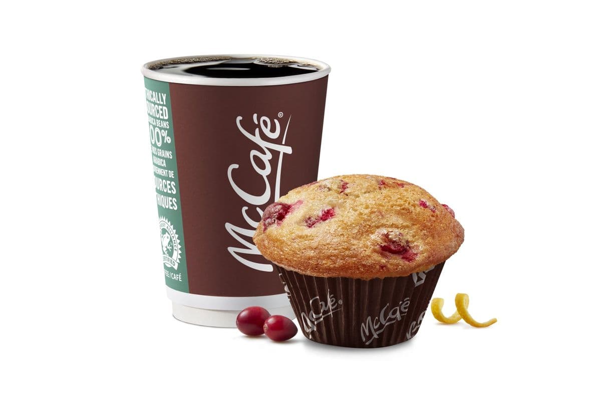 Cranberry Orange Muffin Pairing [360.0 Cals]