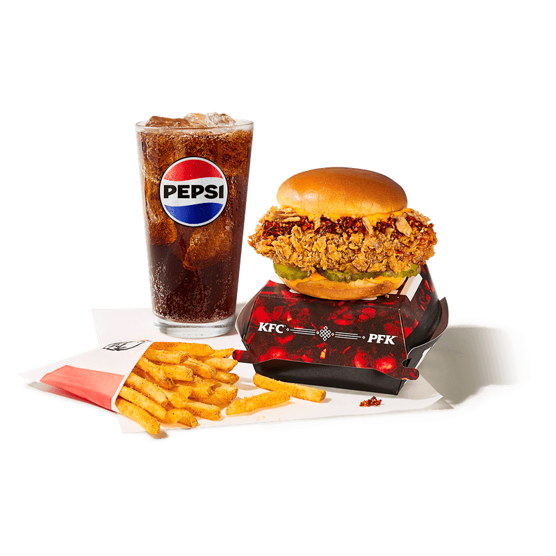 Chili Crunch Chicken Sandwich Combo