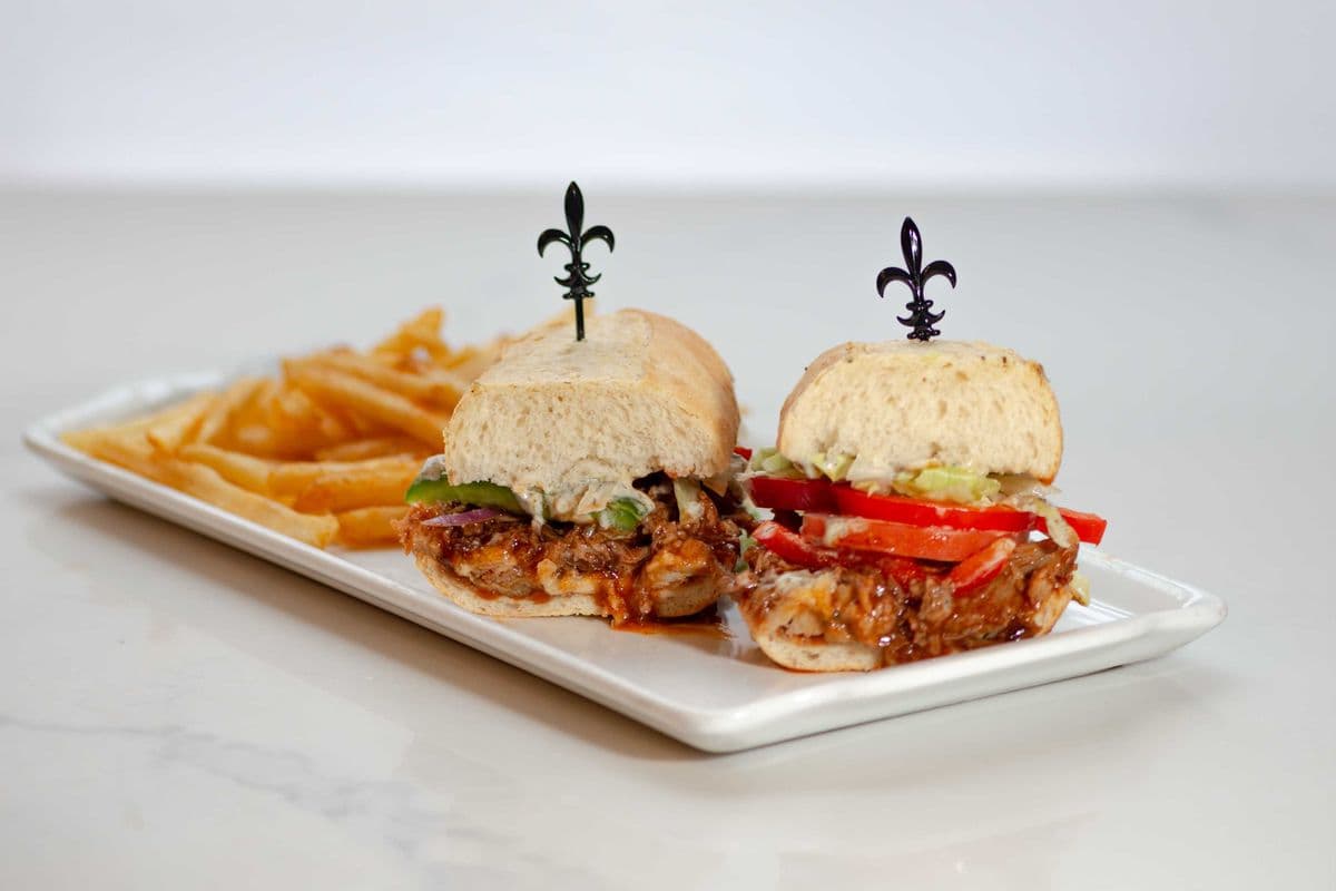 BBQ Pulled Pork Po'boy