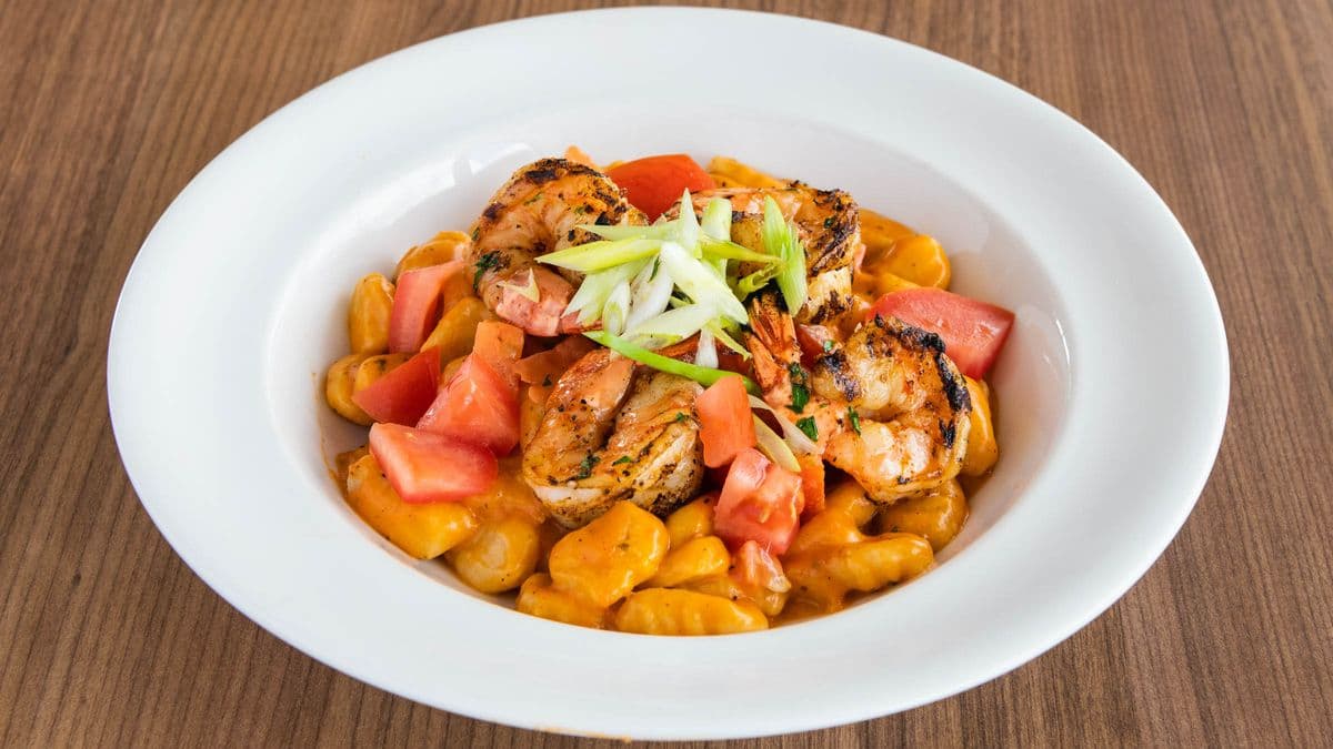 Gnocchi con Gamberi