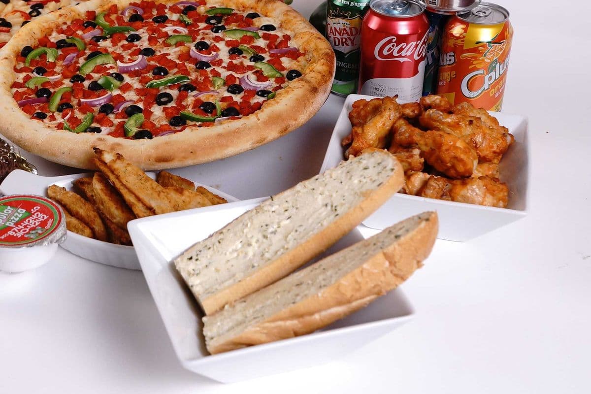Large Pizza and Wings Combo