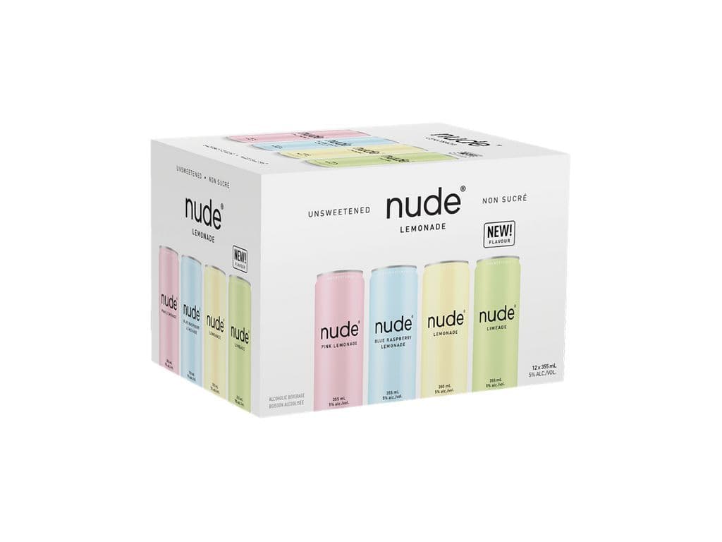 Nude Lemonade Mixer Pack (12x355ml)