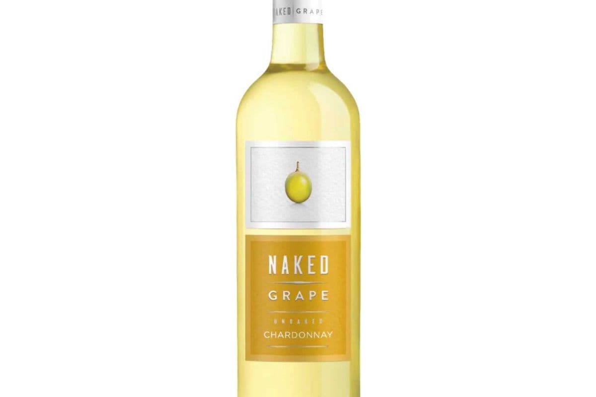 Naked Chardonnay Unoaked Wine, Grape (750 ml) (1 x 750 ml)
