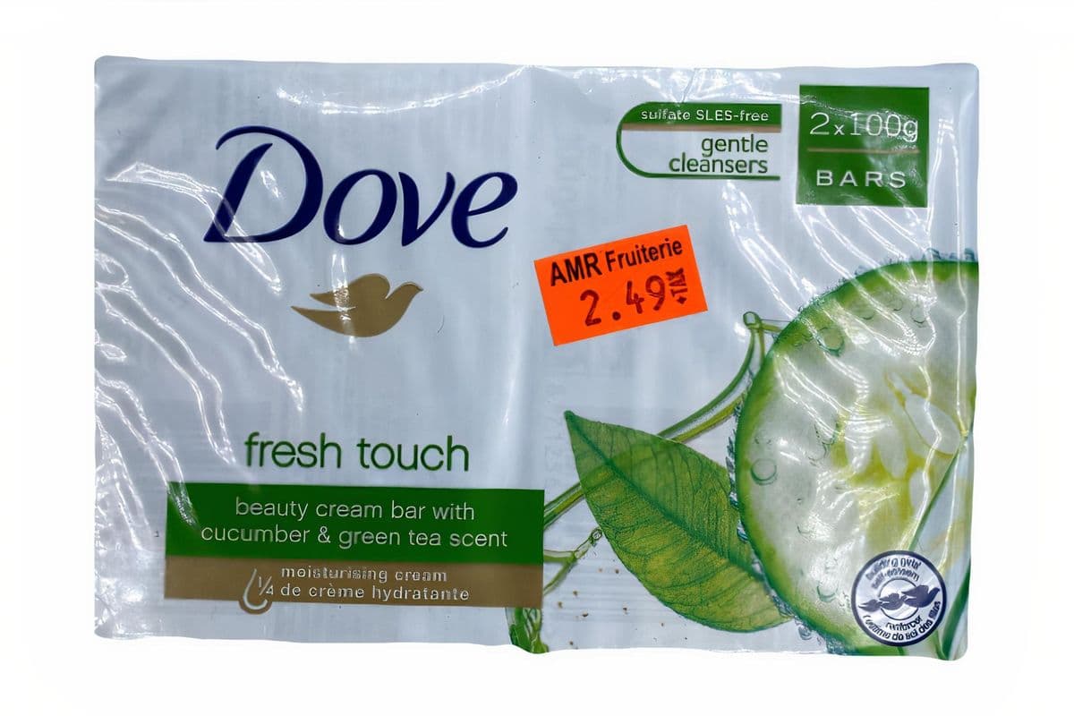 Dove Beauty Cream Bar savon thé vert et concombre / Green Tea & Cucumber (200 g)