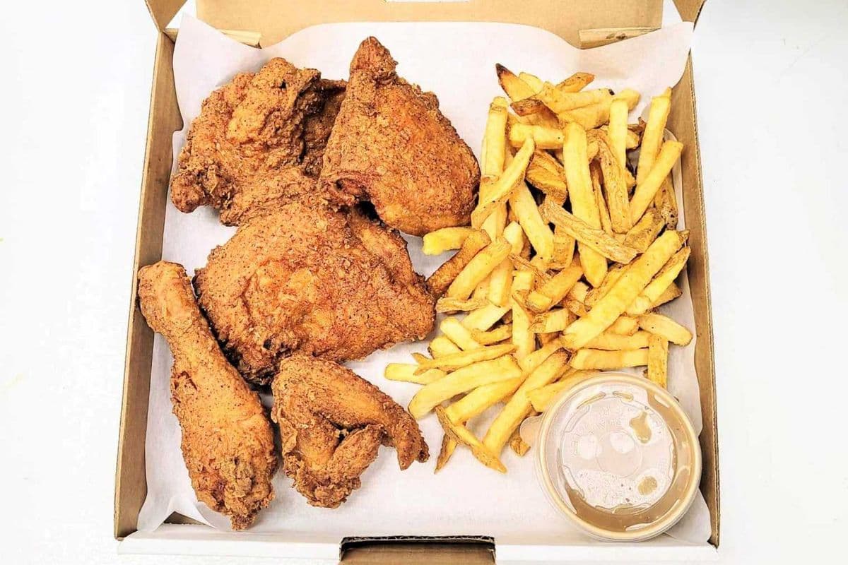 Five Pieces of Fried Chicken Meal