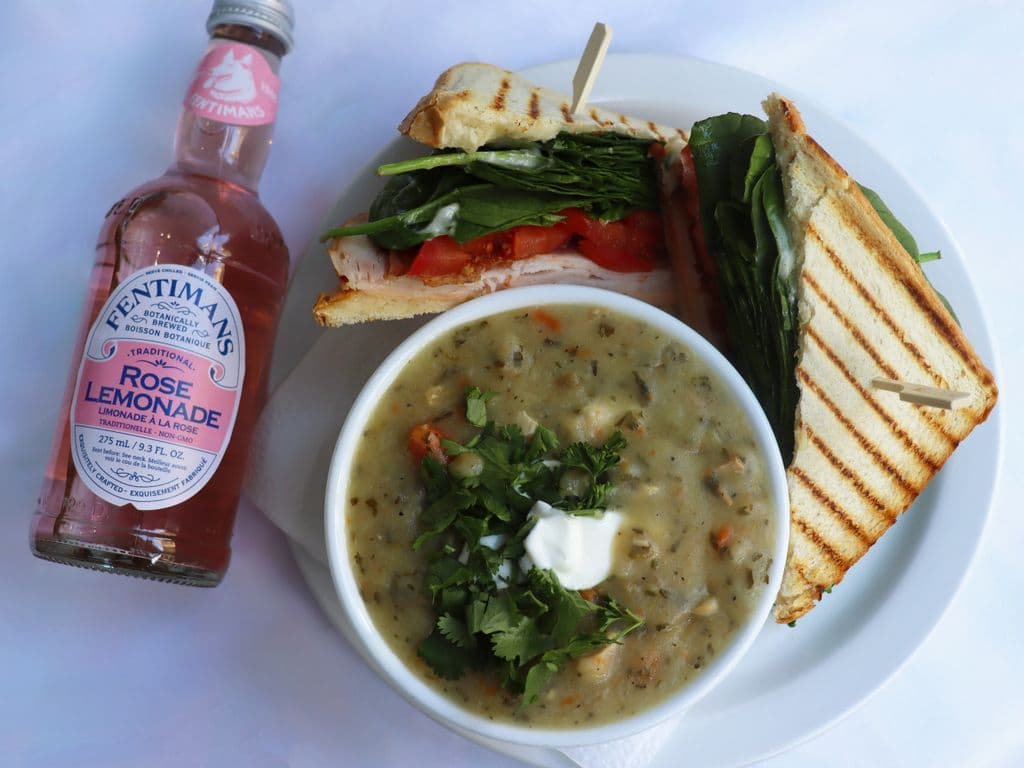 Soup - Sandwich - Drink