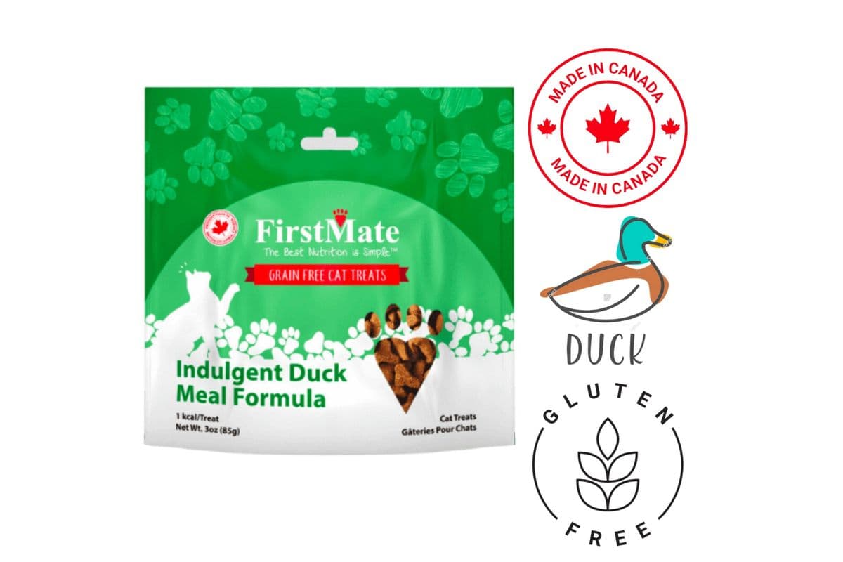FirstMate Cat Treats Indulgent Duck (3 Oz) (3 Oz)