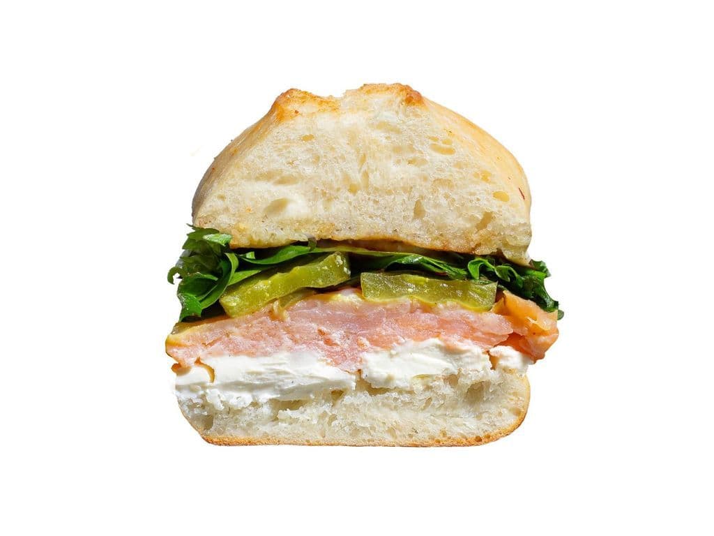 Smoked Salmon Sandwich
