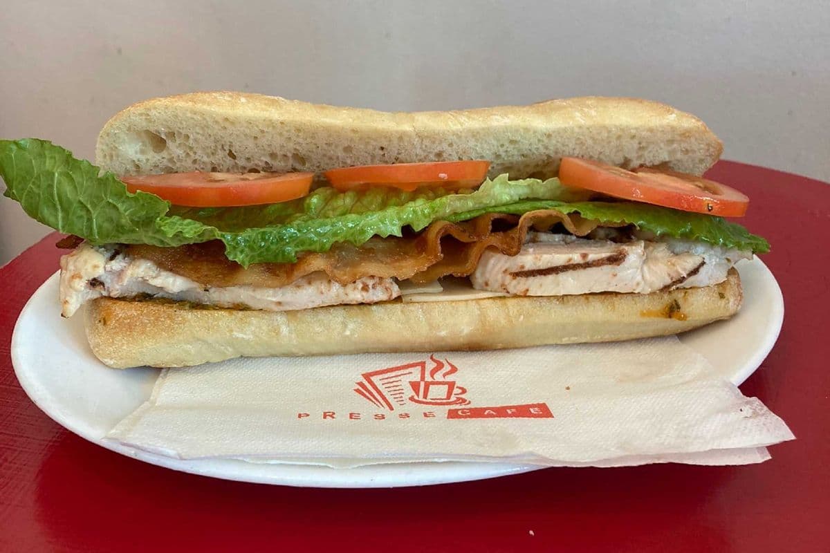 Chicken Club panini