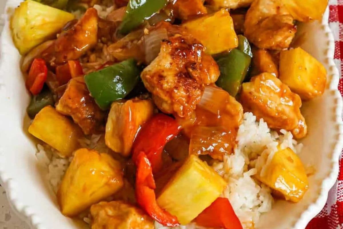 K13 Sweet and Sour Chicken Lunch