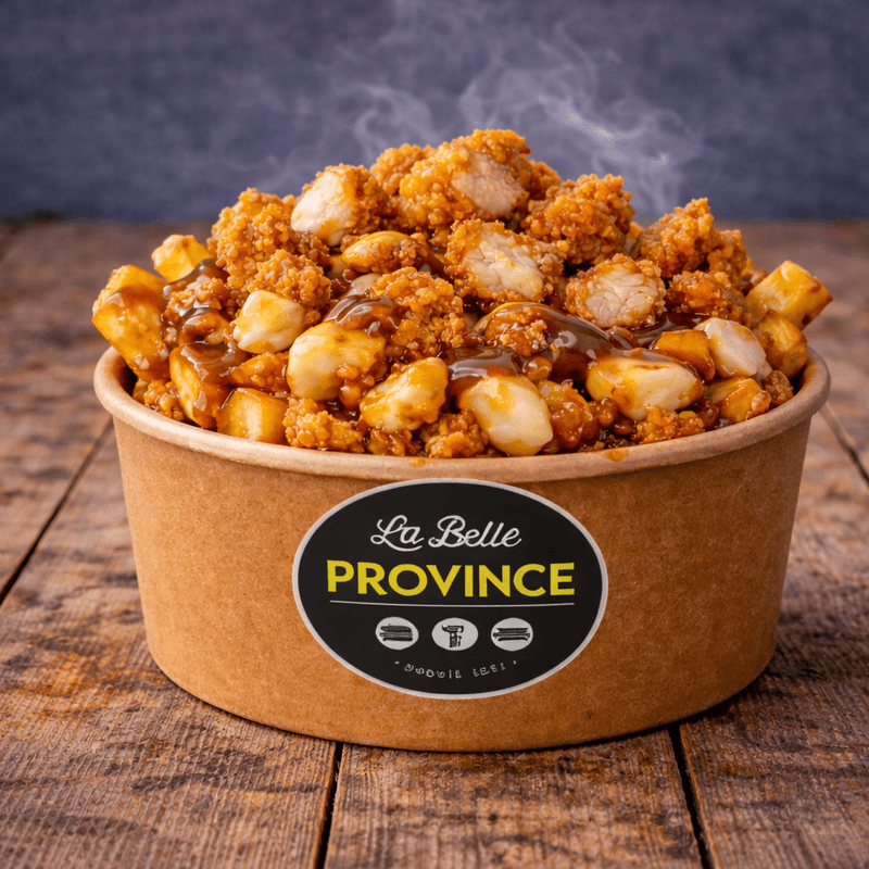 Poutine poulet croustillant / Crispy Chicken Poutine