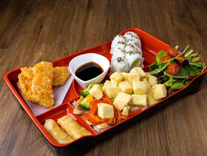 Tofu Teriyaki Lunch Box