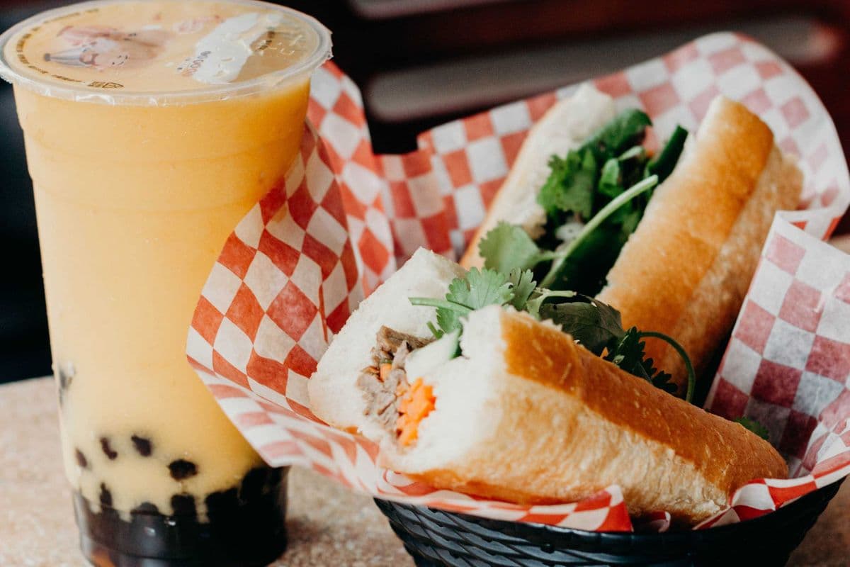 34. SATE Beef Baguette