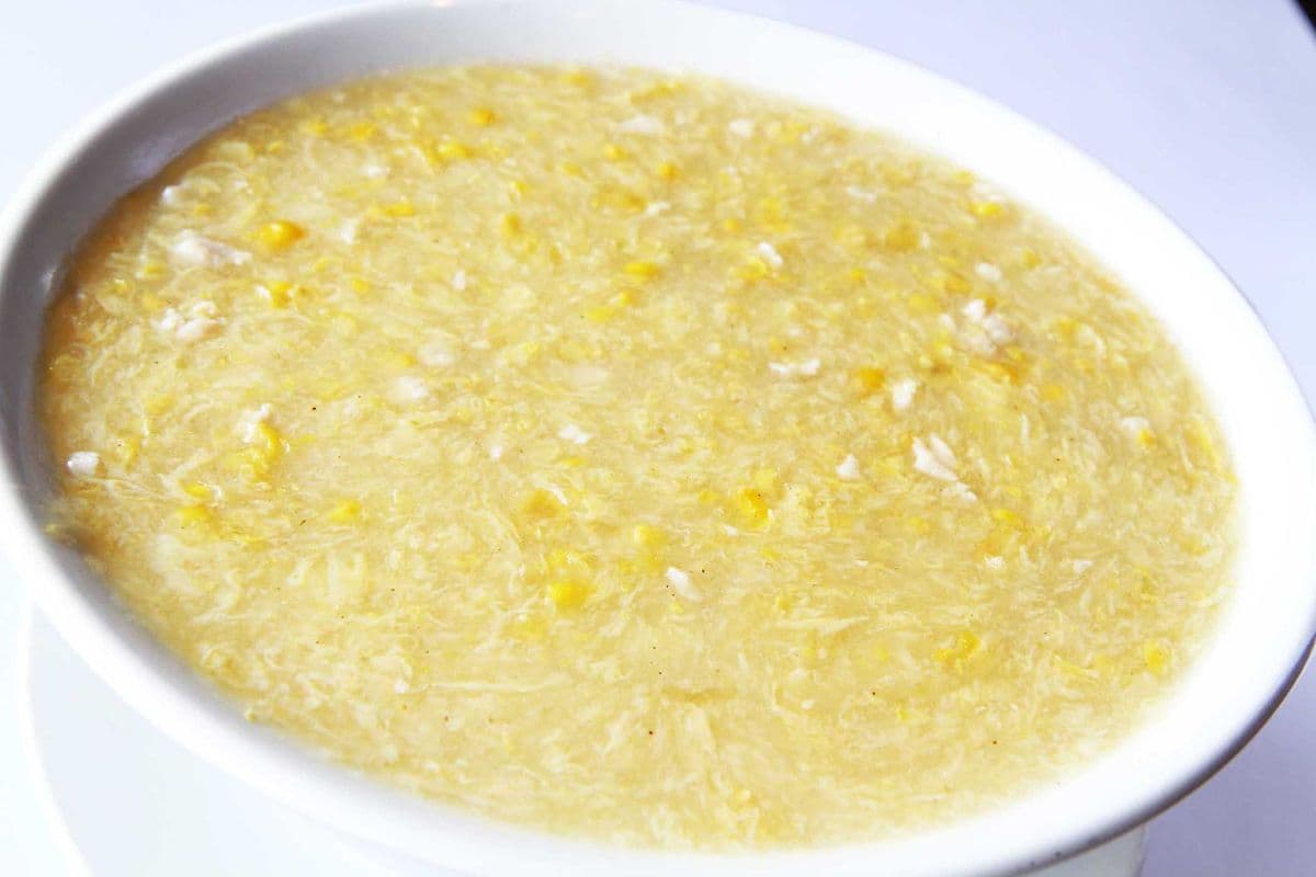 Corn Soup with Diced Chicken 雞蓉玉米羹