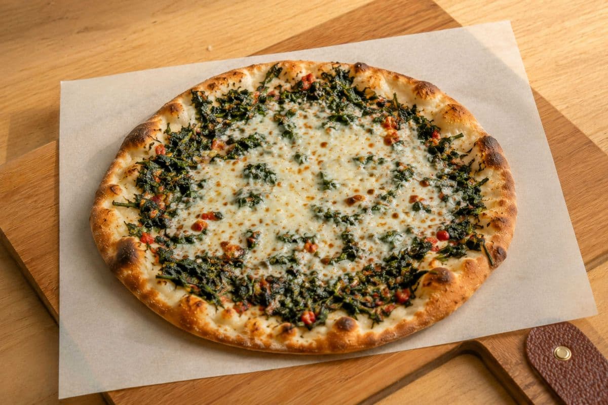Manakeesh - Spinach & Cheese Pie
