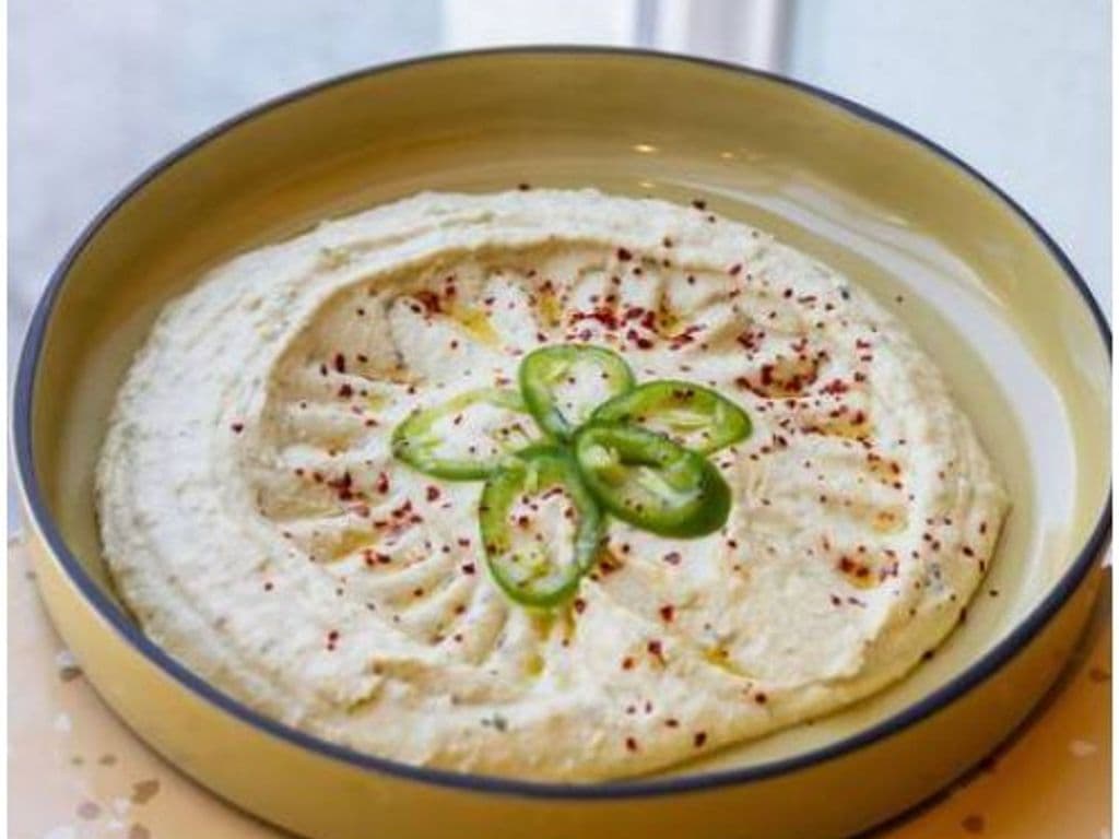 Jalapeño & Herb Hummus. Delivery