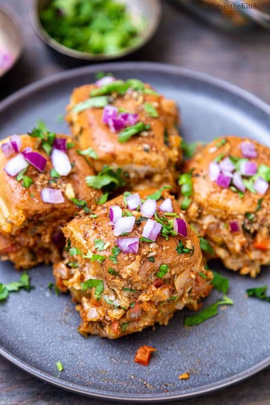 Masala Pav (2pc)