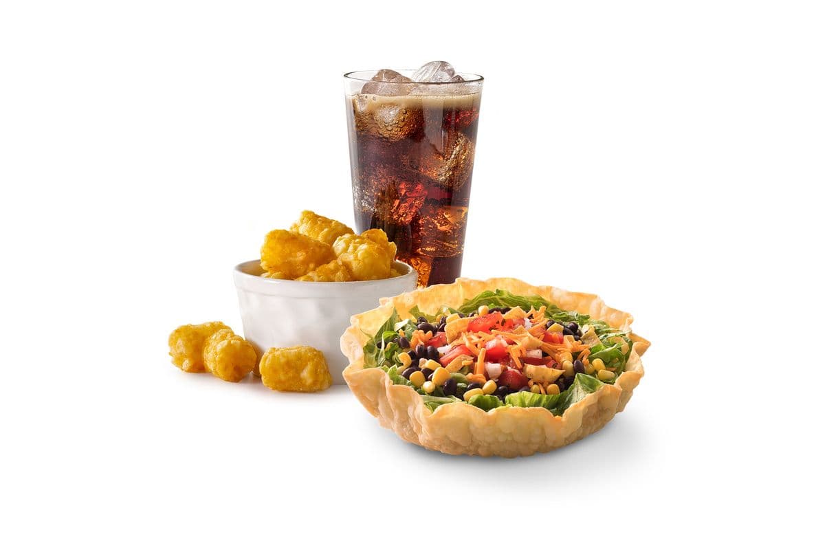 Black Bean and Salsa Taco Salad Combo