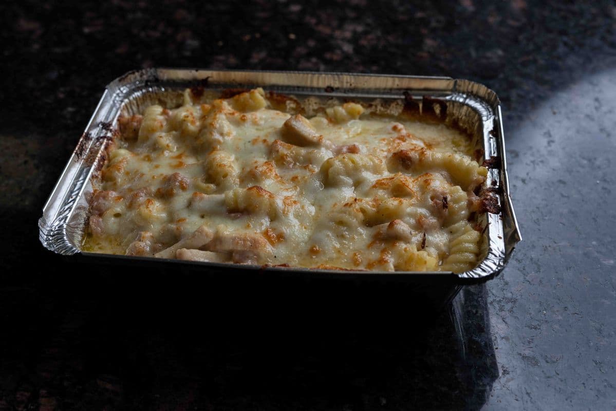 Chicken and Bacon Alfredo