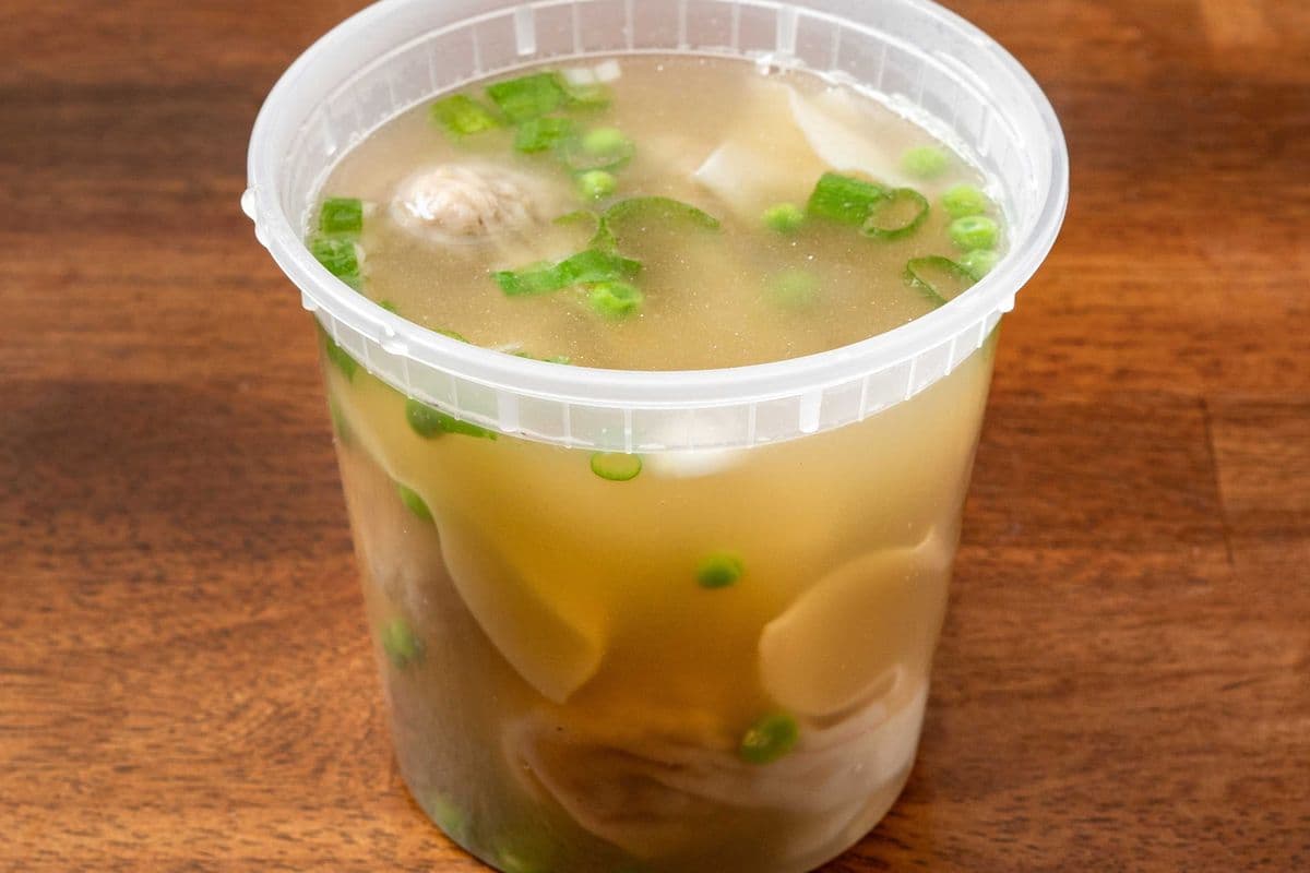 Small 7.Won Ton Soup