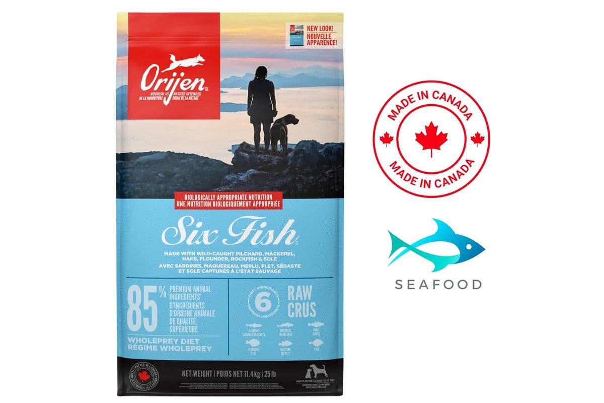 Orijen - Six Fish Dry Dog Food (25 lbs)