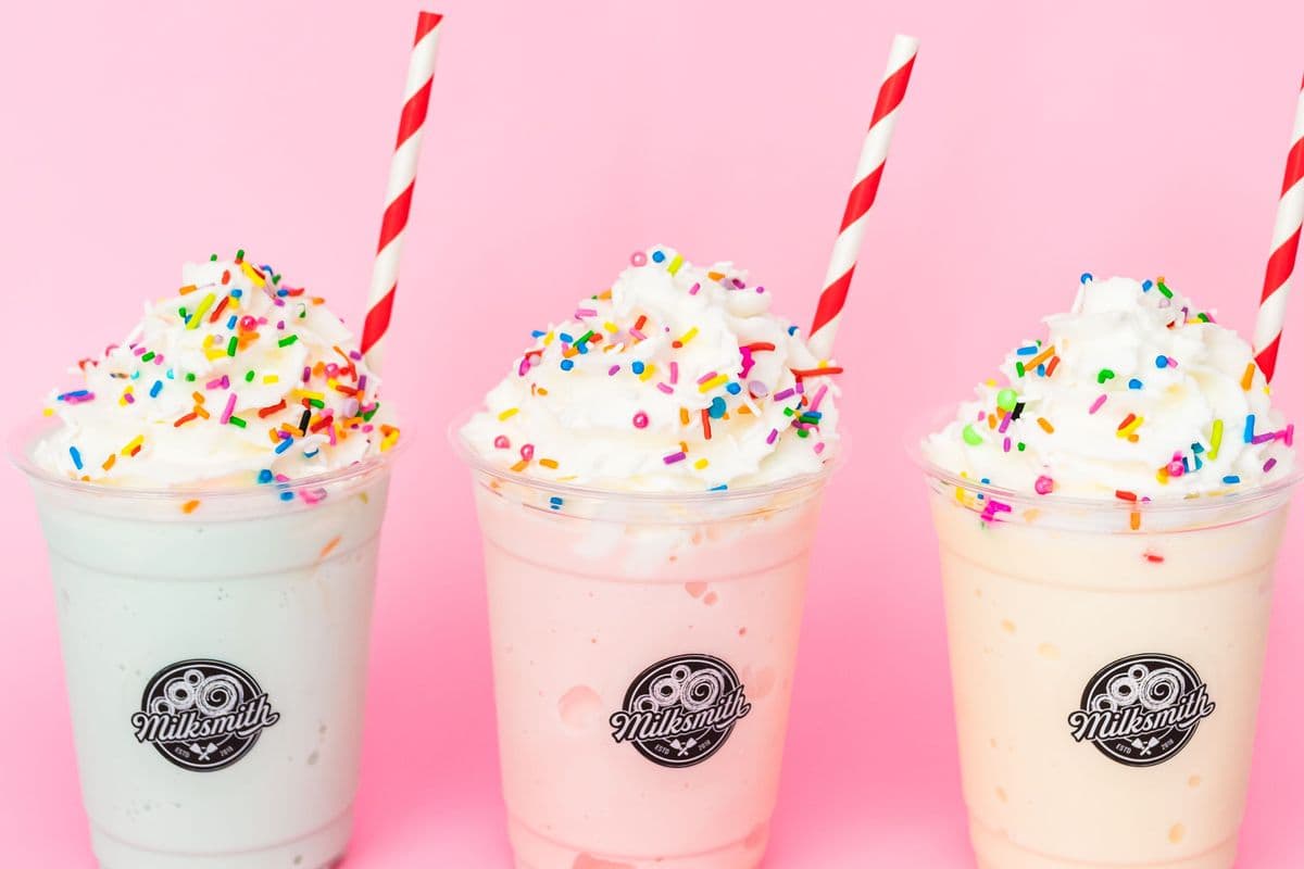 Cotton Candy Milkshake
