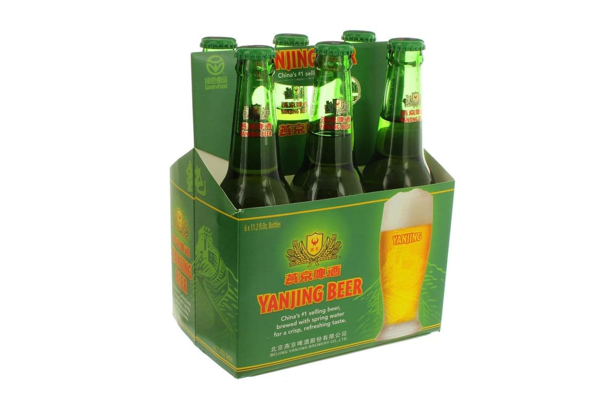 Yanjing Beer (6 x 330mL Bottles)