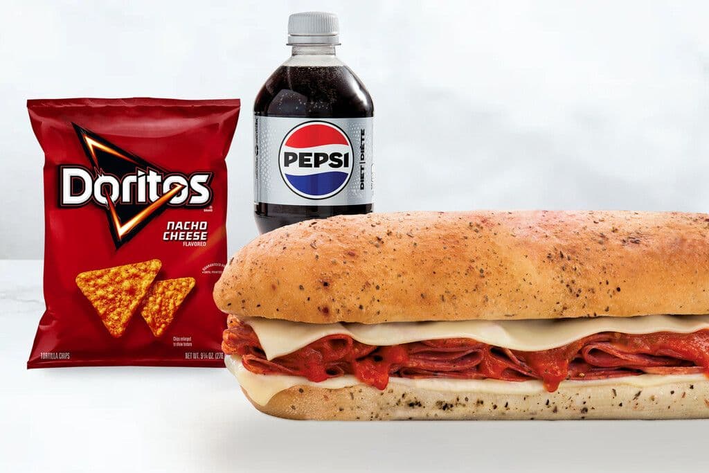 FREE Combo with a Large Pizza Sub
