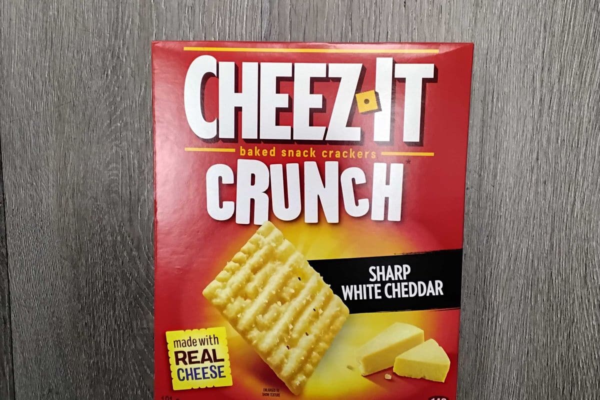 Cheez it crunch sharp white cheddar 191g