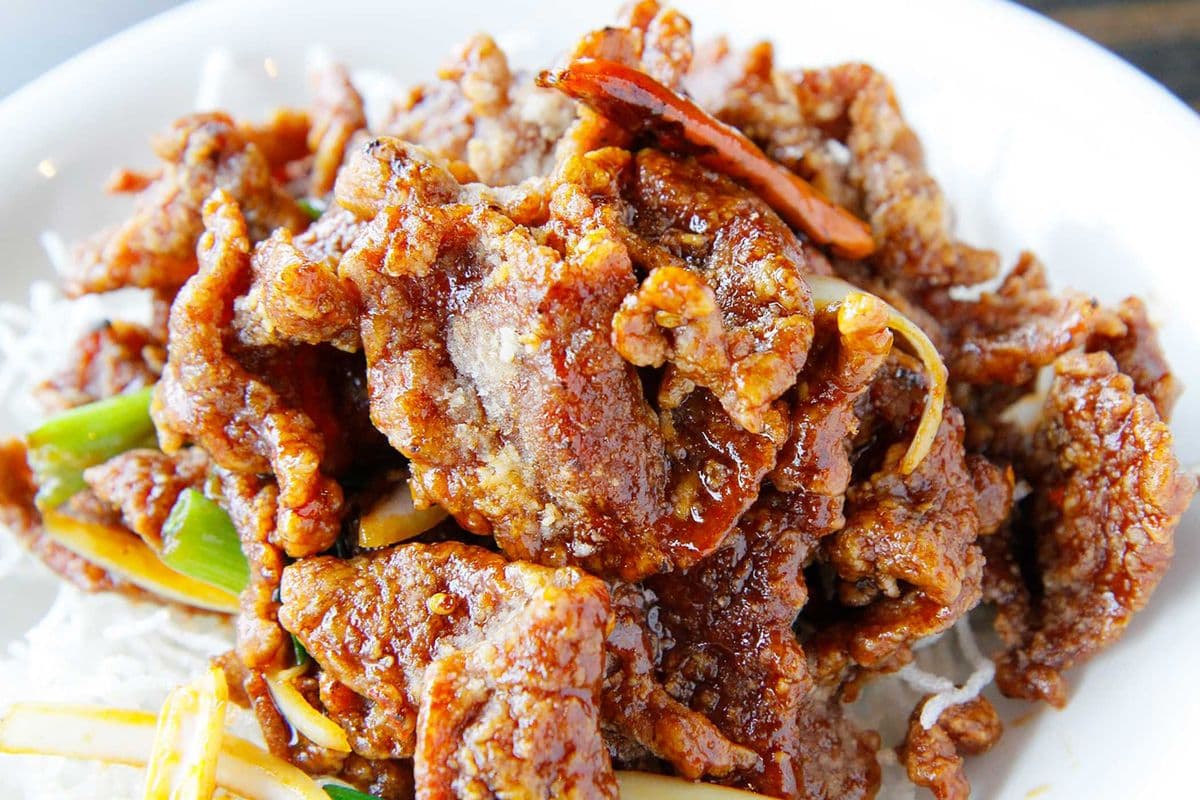 Mongolian Beef 蒙古牛肉