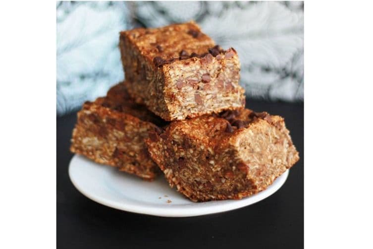 Chocolate Oat Square