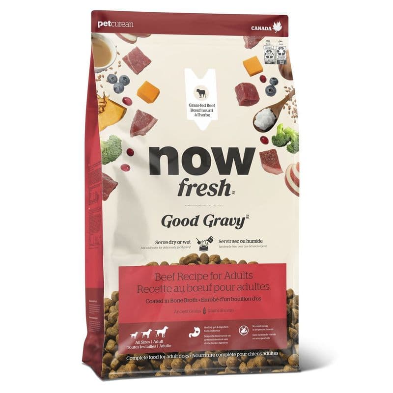 Petcurean Now Fresh Good Gravy Beef Recipe With Ancient Grains Dog