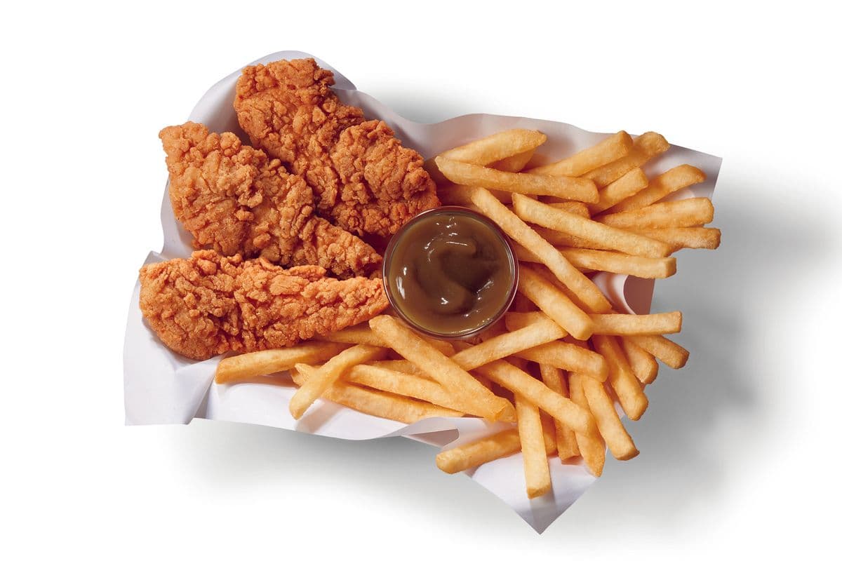Four-Piece Chicken Strip Basket